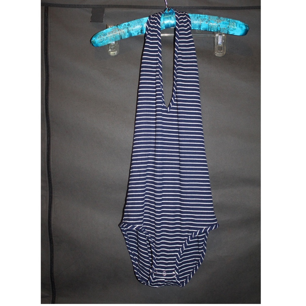 Stripe Halter Top